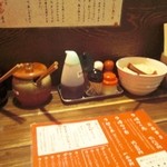 2回目訪問　奥のボックス席は隠れ家的です