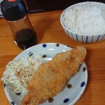 鷹多花 - 白身魚フライ　おいしいごはん