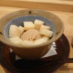 勢麟 - 桃のデザート