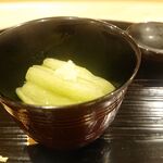 勢麟 - ずいきの餡掛け