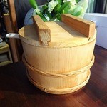 しょうわ - 鯛茶漬け１。ご飯はおひつで