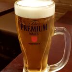 ぼんてん漁港 - 生ビール　300円税別