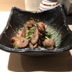 焼鳥 おみ乃 - 肝わさ