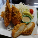 たんとん亭 - ミックスフライ
