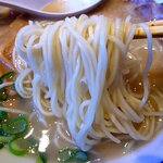 久留米ラーメン清陽軒 - 細ストレート麺