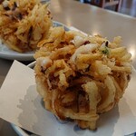 おうどん 瀬戸晴れ - 地だこ入りかき揚げ♪大きい♪