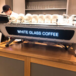 WHITE GLASS COFFEE - 