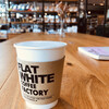 フラットホワイト コーヒー ファクトリー 郡山店