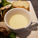Brasserie ニーケ - じゃが芋のポタージュ