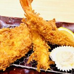 とんかつ　たづむら - 『海老ロースかつ定食』アップ