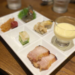 豊栄 - 前菜盛り合わせ