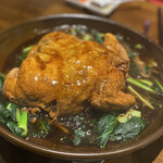 豊栄 - 丸鶏の八宝蒸し