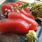 Tuna sashimi