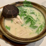 中国料理 華山 - 鶏白湯ラーメン