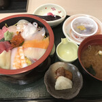 食事処 和彩 こばけん - 海鮮丼@1000円