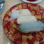 弁慶寿司 - イカ３種