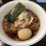 らぁ麺 麦一粒 - 味玉醤油ラーメン