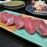 すし兵衛 - 本まぐろ赤身5貫