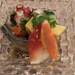 Genkai Zushi - 魚介の酢の物