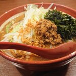 蔵出し味噌 麺場壱歩 - 伊勢味噌野菜らーめん