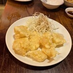 芙蓉麻婆麺 - エビ天