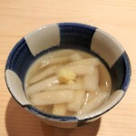 新ばし 星野 - 芋茎の吉野煮