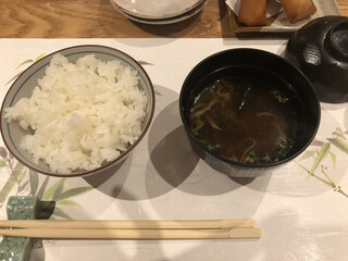 Kunitachiouka - ご飯と味噌汁