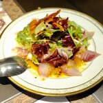 中国四川酒家 蔓山 - イサキの麻辣サラダ。
