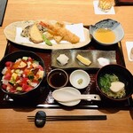 Ajidokoro Kifuya - 季布やのてんちらランチ