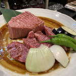 炭焼 金竜山 - シャトーブリアンセット