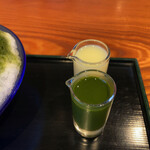 落雁諸江屋 西茶屋菓寮 味和以 - 練乳と抹茶