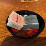 落雁諸江屋 西茶屋菓寮 味和以 - お土産がついていた