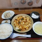 Saisai Chuuka Dainingu - 麻婆豆腐ランチ（ご飯大盛り）