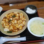 彩菜・中華ダイニング - 麻婆豆腐ランチ（ご飯大盛り）