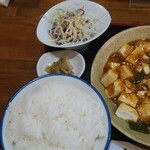 Saisai Chuuka Dainingu - 麻婆豆腐ランチ（ご飯大盛り）