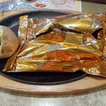 ココス - 国産舞茸とチーズインハンバーグの包み焼お得セット 1,290円 (税別) ♪