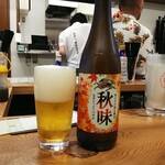 おぐろのまぐろ - ビール