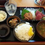 ごはん処 藤井堂 - まぐろ祭定食(税込)780円　※拡大(2020.09.05)