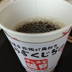 すし角打ち しらすくじら 磯貝 - サービスコーヒー