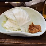 炭火串焼 海の幸 せんごく - キャベツ味噌
