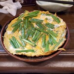 炭火串焼 海の幸 せんごく - 和風ニラ玉