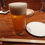 Ginza Katsukami - 生ビール