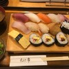 魚愛 ねた市 海鮮スタンド 魚屋の店 - １．５人前にぎり定食：￥１，０５０ 