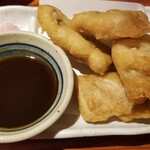 沖縄酒場みんさぁ - 島魚の天ぷら(630円)