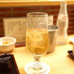 新宿 立吉 - スーパーニッカ　ダブル と ウィルキンソン炭酸水