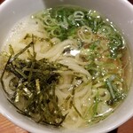 麺屋 六感堂 - 潮つけそば＋味玉