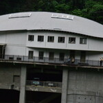 四国まんなか千年ものがたり - 対岸の道の駅からお見送り