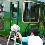 四国まんなか千年ものがたり - 讃岐財田駅では猫がお見送り