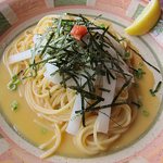 パスタ＆ピザハウス アキラ - たらこといかの和風パスタ