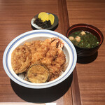 銀座 天國 - 昼天丼（税込み１４００円）